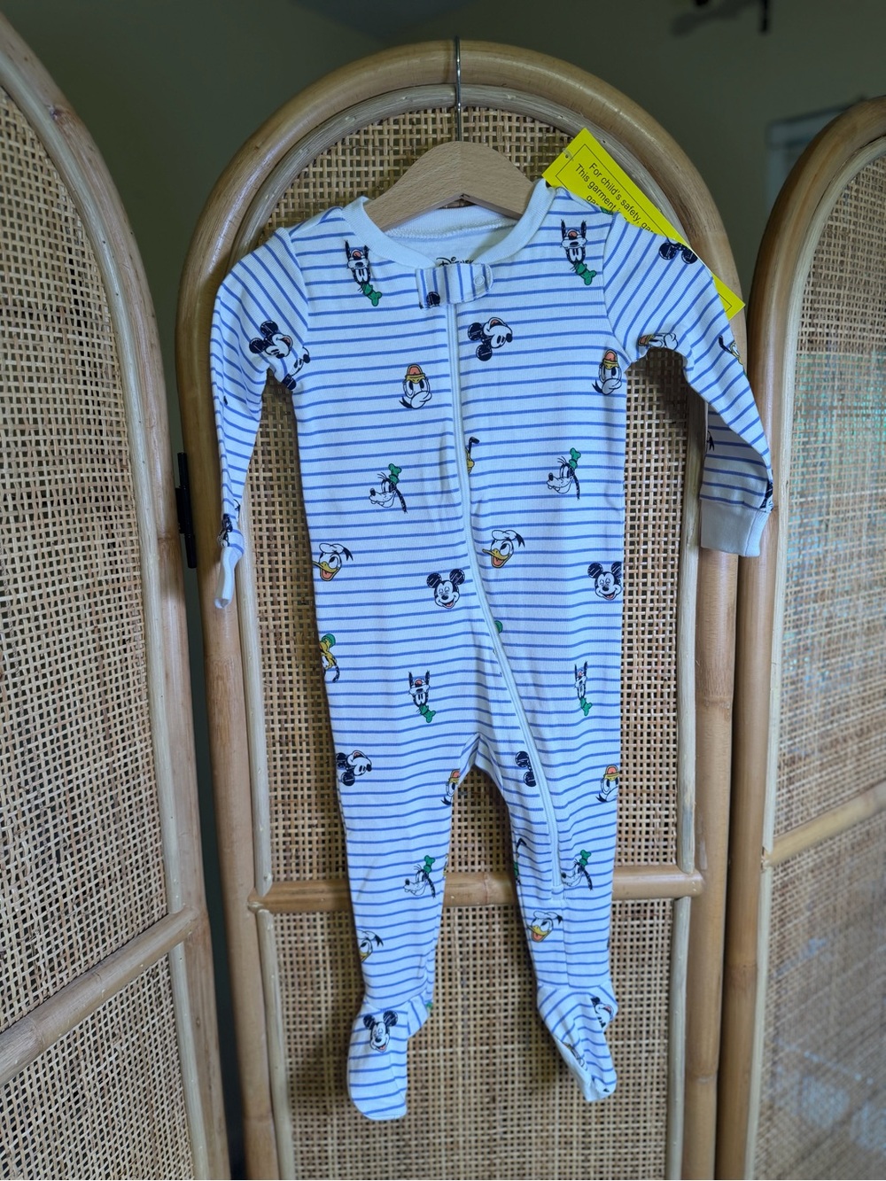 Janie & Jack x Disney Mickey Mouse Onesie